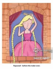 Rapunzel - before the make-over.